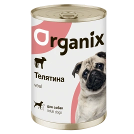 Влажный корм Organix Preventive Line Veal для собак, с телятиной, 410 г