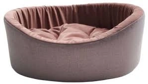Лежак Homepet Montana для домашних животных, №1 нежная лаванда, 43 см х 38 см х 15 см фото 1