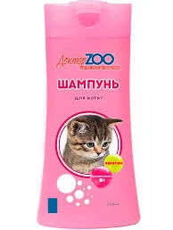 Шампунь Доктор Zoo для котят, с провитамином В5, 250 мл фото 1