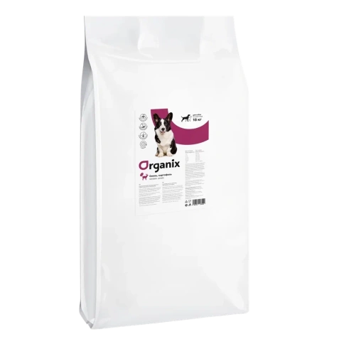 Сухой корм Organix Adult Venison & Potato для собак с олениной и картофелем, 18 кг фото 1