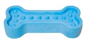 Игрушка Homepet Foam TPR Puppy для собак, косточка голубая, 13 см х 6 см фото 1