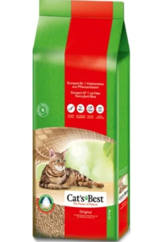 Наполнитель Cat`s Best Original для кошачьих туалетов, древесный, 40 л фото 1