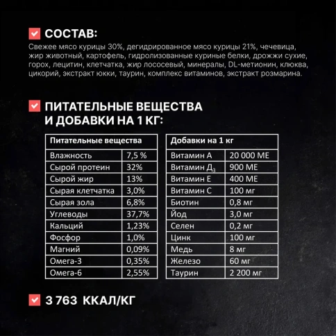 Сухой корм Одно Мясо Chicken для стерилизованных кошек с мясом, с курицей, 1,5 кг фото 4