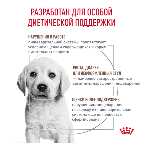 Сухой корм Royal Canin Gastrointestinal Puppy для щенков, 10 кг фото 3