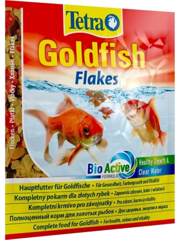 Корм для рыб Tetra Ani Min Goldfish основной для золотых рыбок с формулой BioActive, 12 г фото 1