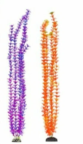 Растение Penn-Plax Aqua-Plants цветное, 2 шт, 61 см фото 1