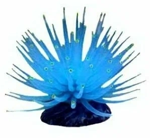 Декорация Fauna Int коралл голубой, 13 см х 13 см х 10 см фото 1