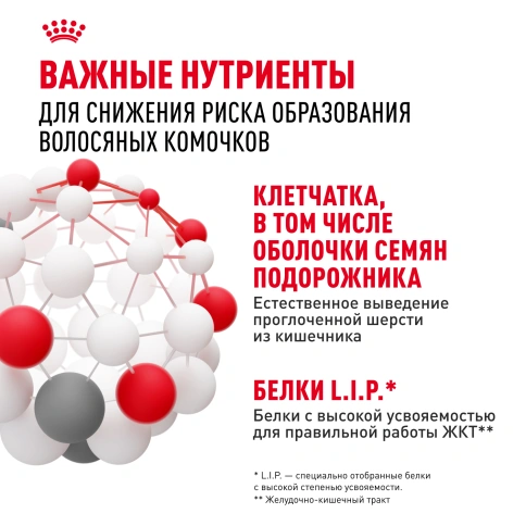 Влажный корм Royal Canin Hairball Care в соусе для взрослых кошек, для выведения волосяных комочков, пауч, 85 г фото 10