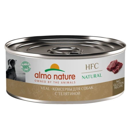 Влажный корм Almo Nature для собак телятиной, 100 г фото 1