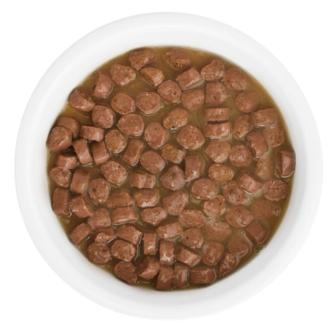 Влажный корм FLORIDA Veal & Cranberry для взрослых кошекс телятиной и клюквой в соусе, 85 г фото 4