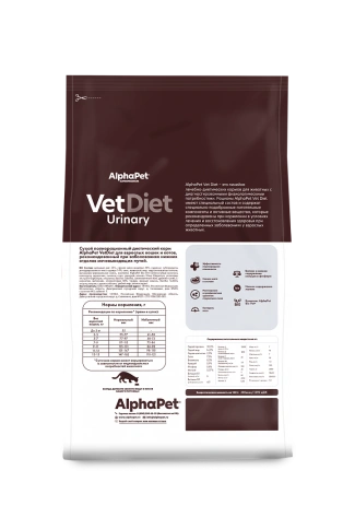 Сухой корм ALPHAPET Veterinary Diet Urinary Adult Cat, 400 г фото 3
