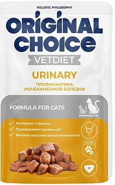 Влажный корм ORIGINAL CHOICE Veterinary Diet Urinary Cat, 85 г фото 1