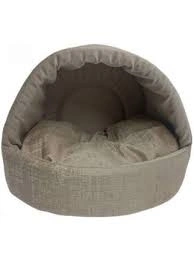 Домик Homepet Indigo Latte для домашних животных, №2 эстрада бежево-золотистый, 44 см х 44 см х 36 см фото 1