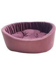 Лежак Homepet Montana для домашних животных, №3 насыщенный виноград, 57 см х 45 см х 20 см фото 1