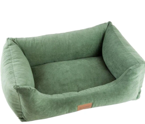 Лежак Katsu Sofa Orinoko для животных, зеленый, размер S, 60 см х 44 см х 21 см фото 1