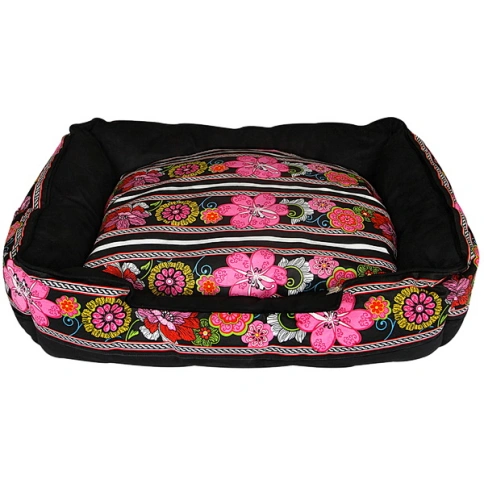 Лежак Fauna Int Gipsy Bed для домашних животных, мягкий, 60 см х 50 см х 18 см фото 1