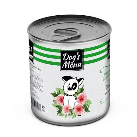 Влажный корм Dog`s Menu Lamb & Rice для взрослых собак хаггис из ягненка и риса, 750 г фото 1