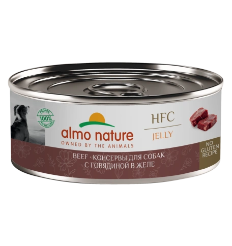 Влажный корм Almo Nature для собак с говядиной в желе, 100 г фото 1