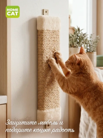 Когтеточка Homecat для кошек, универсальная, 5,5 см х 15 см фото 3