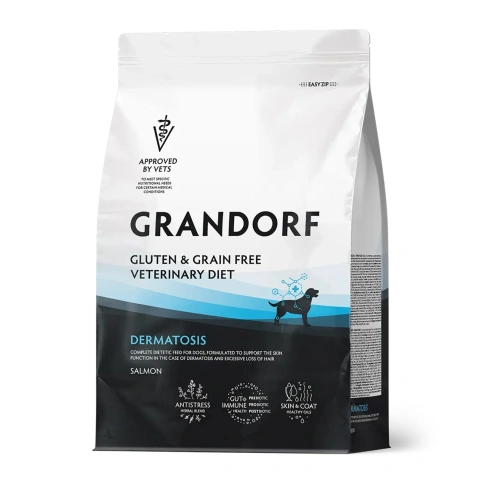 Сухой корм Grandorf Veterinary Dermatosis для собак при дерматозах, 1 кг фото 1