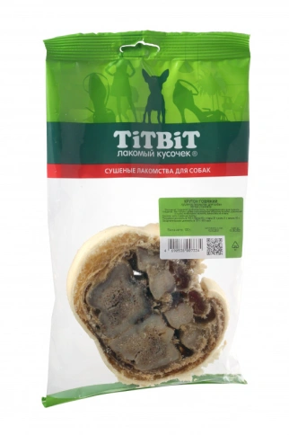 Лакомство Titbit крутон говяжий для собак, мягкая упаковка, 120 г фото 1