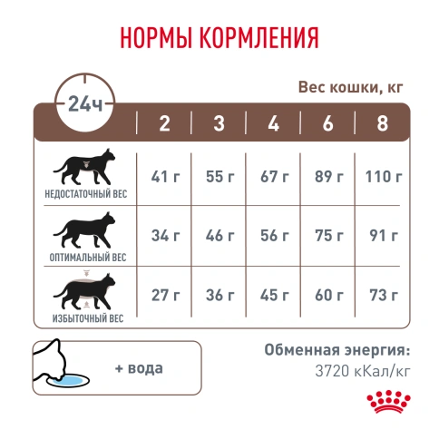 Сухой корм Royal Canin Gastrointestinal Moderate Calorie для кошек, 350 г фото 6