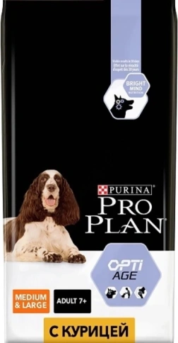 Сухой корм PRO PLAN Chicken для взрослых собак средних пород, с высоким содержанием курицы, 18 кг фото 1