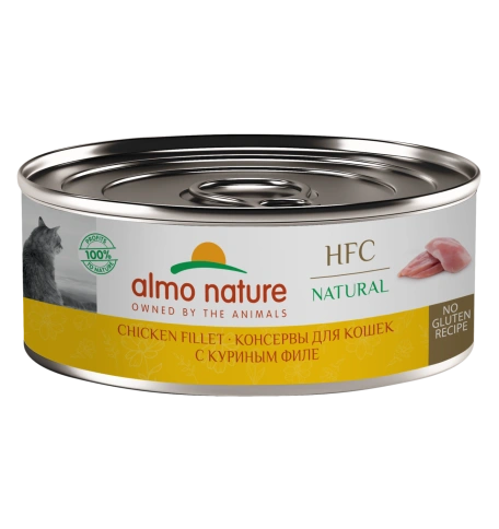 Влажный корм Almo Nature для кошек с куриным филе, 100 г фото 1