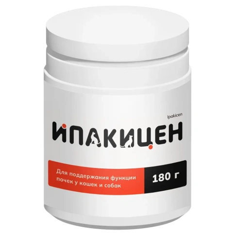 Добавка Apicenna для поддержания функции почек у кошек и собак, Ипакицен, 180 г фото 1