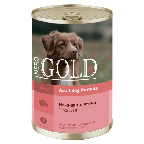 Влажный корм Nero Gold Veal для собак "Нежная телятина", 415 г фото 1