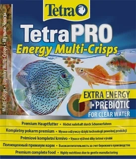 Корм для рыб Tetra PRO Energy Multi Crisps высококачественный для всех видов декоративных рыб, 12 г фото 1