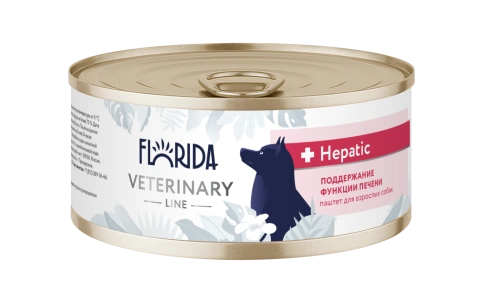 Влажный корм Florida Veterinary Line Recovery для взрослых кошек и собак в период анорексии, выздоровления и послеоперационного восстановления, 100 г фото 1