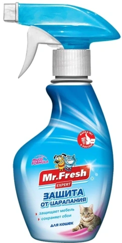 Спрей Mr.Fresh Expert для кошек, защита от царапания, 200 мл фото 1