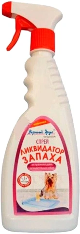 Туалет Верный друг ликвидатор запаха для туалета декоративных собак, 500 мл фото 1